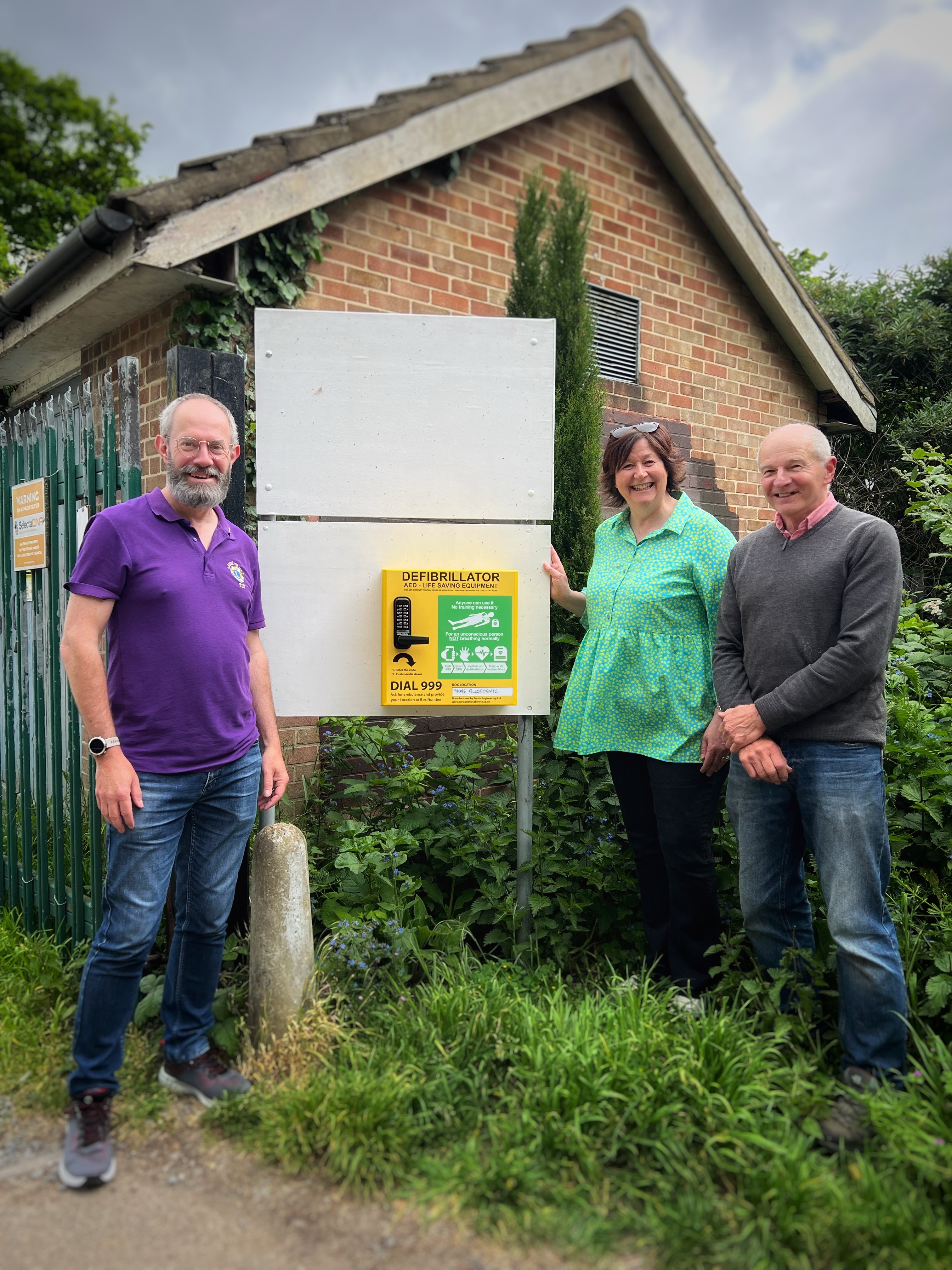 Defibrillator at Manchester Drive